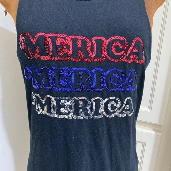 Victorias Secret PINK ‘MERICA Tank Top Size XS - Picture 2 of 7